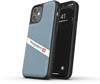 DIESEL MOULDED CASE DENIM FW20 IPHONE 12 MINI CZARNY/NIEBIESKI