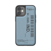 DIESEL MOULDED CASE DENIM FW20 IPHONE 12 MINI CZARNY/NIEBIESKI