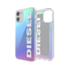 DIESEL SNAP CASE HOLOGRAPHIC WITH THE LOGO FW20 12 MINI HOLOGRAPHIC/WHITE