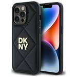 DKNY DKHCP14XPQDSLK iPhone 14 Pro Max     6.7" czarny/black Quilted Stack Logo