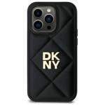 DKNY DKHCP14XPQDSLK iPhone 14 Pro Max     6.7" czarny/black Quilted Stack Logo