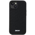 DKNY DKHCP15M3DRPWK iPhone 15 Plus 6.7" czarny/black hardcase 3D Rubber Repeat Pattern