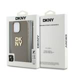 DKNY DKHCP15XPBSWSE iPhone 15 Pro Max 6.7" beżowy/beige hardcase Wrist Strap Stock Logo