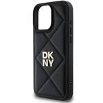 DKNY DKHCP16XPQDSLK iPhone 16 Pro Max 6.9" czarny/black Quilted Stack Logo