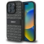 DKNY DKHCP16XPRTHSLK iPhone 16 Pro Max    6.9" czarny/black hardcase Texture Pattern Tonal Stripe