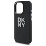 DKNY DKHCP16XSMCBSK iPhone 16 Pro Max     6.9" czarny/black hardcase Liquid Silicone Metal Logo