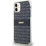 DKNY DKHMN61HRHSEK iPhone 11 / Xr 6.1" czarny/black hardcase IML Mono & Stripe MagSafe