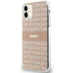 DKNY DKHMN61HRHSEP iPhone 11 / Xr 6.1" różowy/pink hardcase IML Mono & Stripe MagSafe