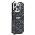 DKNY DKHMP16LHRHSEK iPhone 16 Pro 6.3" czarny/black hardcase Repeat Texture Pattern With Stripe