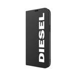 Diesel Booklet Case Core iPhone 12 Pro Max czarno-biały/black-white 42487