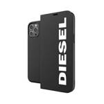 Diesel Booklet Case Core iPhone 12 Pro Max czarno-biały/black-white 42487