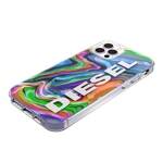 Diesel Clear Case Digital Holographic AOP iPhone 12/12 Pro holograficzny-biały/holographic-white 44315