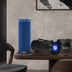 Dudao bezprzewodowy głośnik bluetooth 5.0 światła RGB czarny (Y10Pro)
