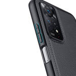 Dux Ducis Fino etui pokrowiec pokryty nylonowym materiałem Xiaomi Redmi Note 11 Pro 5G / 11 Pro czarny