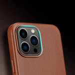 Dux Ducis Naples etui do iPhone 13 Pro Max skórzany pokrowiec (kompatybilny z MagSafe) brązowy
