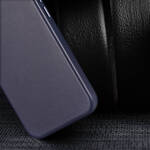 Dux Ducis Naples etui do iPhone 13 Pro Max skórzany pokrowiec (kompatybilny z MagSafe) niebieski