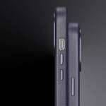 Dux Ducis Naples etui do iPhone 13 Pro Max skórzany pokrowiec (kompatybilny z MagSafe) niebieski