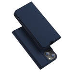 Dux Ducis Skin Pro kabura etui pokrowiec z klapką iPhone 13 niebieski