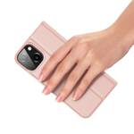 Dux Ducis Skin Pro kabura etui pokrowiec z klapką iPhone 13 różowy