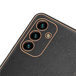 Dux Ducis Yolo eleganckie etui pokrowiec ze skóry ekologicznej Samsung Galaxy A13 5G czarny