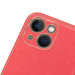 Dux Ducis Yolo eleganckie etui pokrowiec ze skóry ekologicznej iPhone 13 czerwony