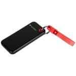 Dysk Zewnętrzny Verbatim Pocket SSD 1TB   - brelok do kluczy z kablem USB 3.2 gen.2 czarno-czerwony/black-red 32192