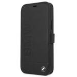 ETUI BMW BMFLBKP12SSLLBK IPHONE 12 MINI 5,4" CZARNY/BLACK BOOK SIGNATURE