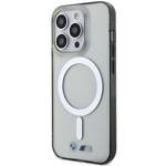 Etui BMW BMHMP14LHCRS iPhone 14 Pro 6.1"  transparent hardcase Silver Ring MagSafe