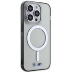 Etui BMW BMHMP14LHCRS iPhone 14 Pro 6.1"  transparent hardcase Silver Ring MagSafe