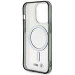 Etui BMW BMHMP14XHCRS iPhone 14 Pro Max  6.7" transparent hardcase Silver Ring MagSafe