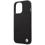 Etui BMW BMHMP14XSLLBK iPhone 14 Pro Max  6,7" czarny/black hardcase Signature Logo Imprint Magsafe