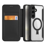 Etui Dux Ducis Skin X Pro z magnetycznym ringiem / podstawką do Samsung S24 - czarne