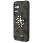 Etui Guess Big 4G Logo Classic Logo do    Samsung Galaxy S25 brązowy