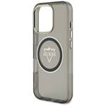 Etui Guess IML Metal Mountain Logo        MagSafe do iPhone 16 Pro Max czarny