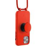 Etui JE PopGrip iPhone 12/12 Pro 6,1" czerwony/red 30034 (Just Elegance)