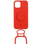 Etui JE PopGrip iPhone 12/12 Pro 6,1" czerwony/red 30034 (Just Elegance)