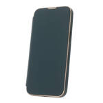 Etui Smart Gold Frame Mag do iPhone 14 Pro 6,1&quot; ciemnozielone