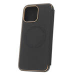 Etui Smart Gold Frame Mag do iPhone 14 Pro Max 6,7&quot; czarne