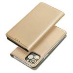 Etui Smart Magnet book Samsung A13 4G A135 złoty/gold