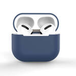 Etui do AirPods 2 / AirPods 1 silikonowy miękki pokrowiec na słuchawki niebieski (case C)