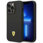 Ferrari FEHCP14XSIBBK iPhone 14 Pro Max 6,7" czarny/black hardcase Silicone Metal Logo