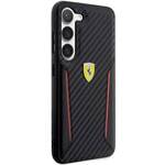 Ferrari FEHCS23MNPYK S23+ S916  czarny/black hardcase Carbon Contrast Edges