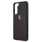 Ferrari FEOSIHCS21MBK S21+ G996 czarny/black hardcase Off Track Leather Nylon Stripe