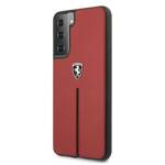 Ferrari FEOSIHCS21SRE S21 G991 czerwony/red hardcase Off Track Leather Nylon Stripe