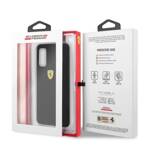 Ferrari Hardcase FESSIHCS62BK S20 G980 czarny/black Silicone