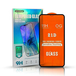 GLASS FULL GLUE 21D IPHONE 12 MAX 6,7" BLAC