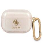 GUESS GUAPUCG4GD AIRPODS PRO COVER ZŁOTY/GOLD GLITTER COLLECTION