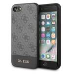 GUESS GUHCI8G4GLGR IPHONE 7/8/SE 2020 /SE 2022 SZARY/GREY HARDCASE 4G STRIPE COLLECTION