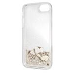 GUESS GUHCI8GLHFLGO IPHONE 7/8/SE 2020 /SE 2022GOLD/ZŁOTY HARD CASE GLITTER HEARTS