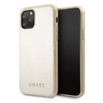 GUESS GUHCN58IGLGO IPHONE 11 PRO ZŁOTY/GOLD HARD CASE IRIDESCENT